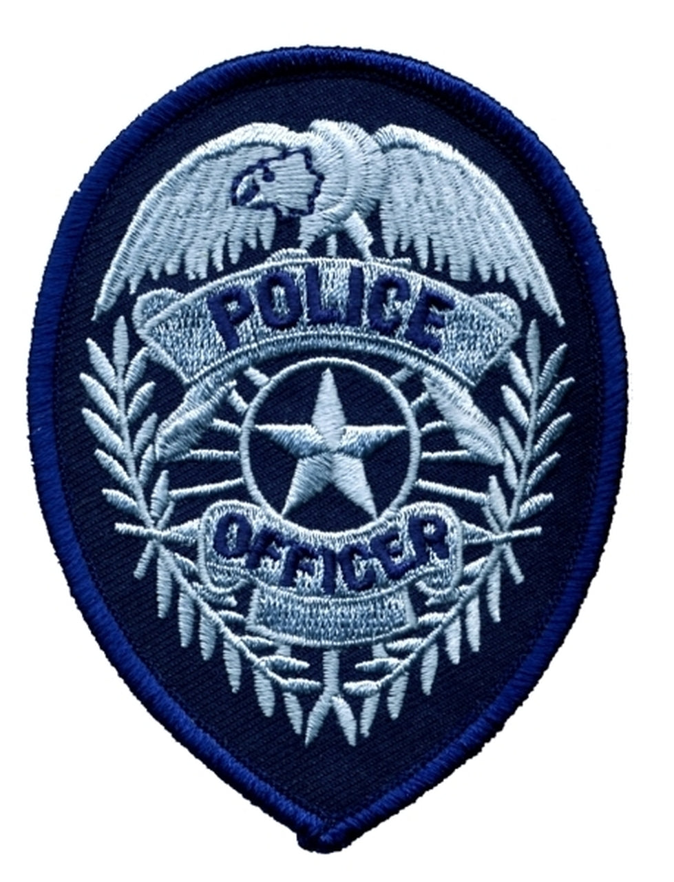 Hero's Pride POLICE BACK PATCH (EMBROIDERED) – Tactical Wear