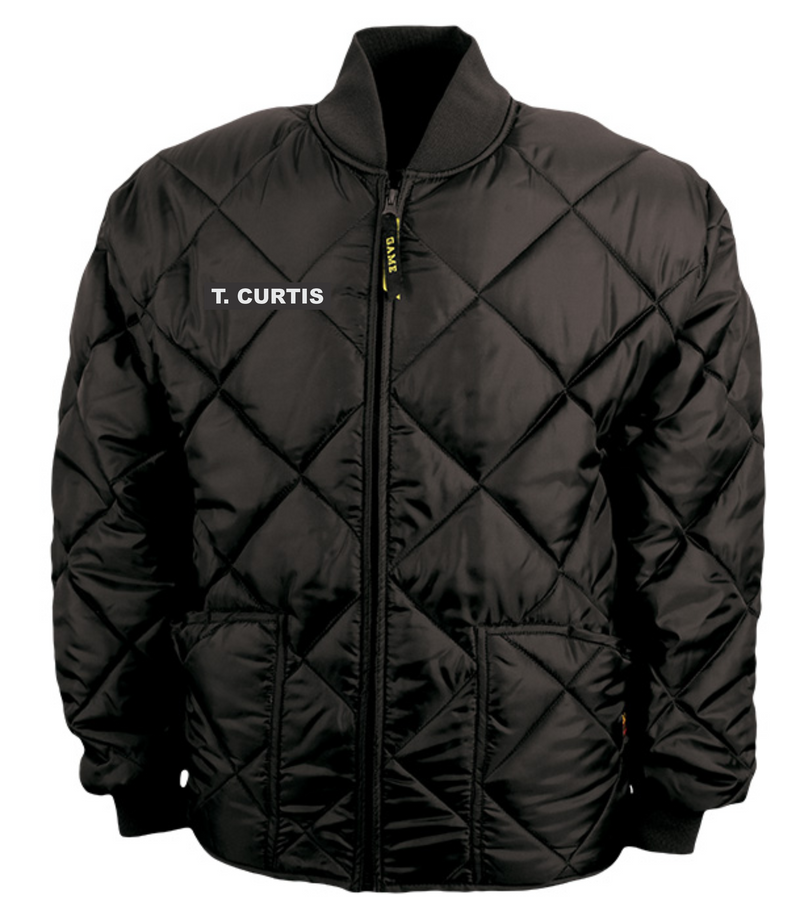 Load image into Gallery viewer, GSFR The Bravest Diamond Quilt Jacket
