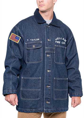 HELLAM FIRE GAME The Denim Chore Coat