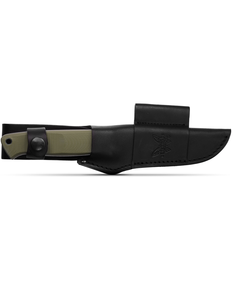 Load image into Gallery viewer, BUSHCRAFTER | OD GREEN G10 | DROP-POINT
