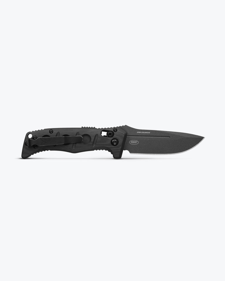 Load image into Gallery viewer, MINI AUTO ADAMAS® | BLACK G10 | OD GREEN G10|MARBLED CARBON FIBER | DROP-POINT
