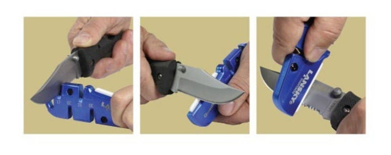 Load image into Gallery viewer, Lansky QuadSharp Pocket Sharpener, Multi-Angle, Carbide &amp; Ceramic Stones #QSHARP
