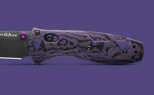 Benchmade Mini Barrage® | Purple Haze | Drop-Point