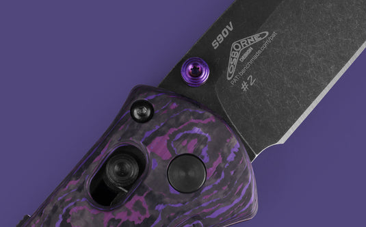 Benchmade Mini Barrage® | Purple Haze | Drop-Point