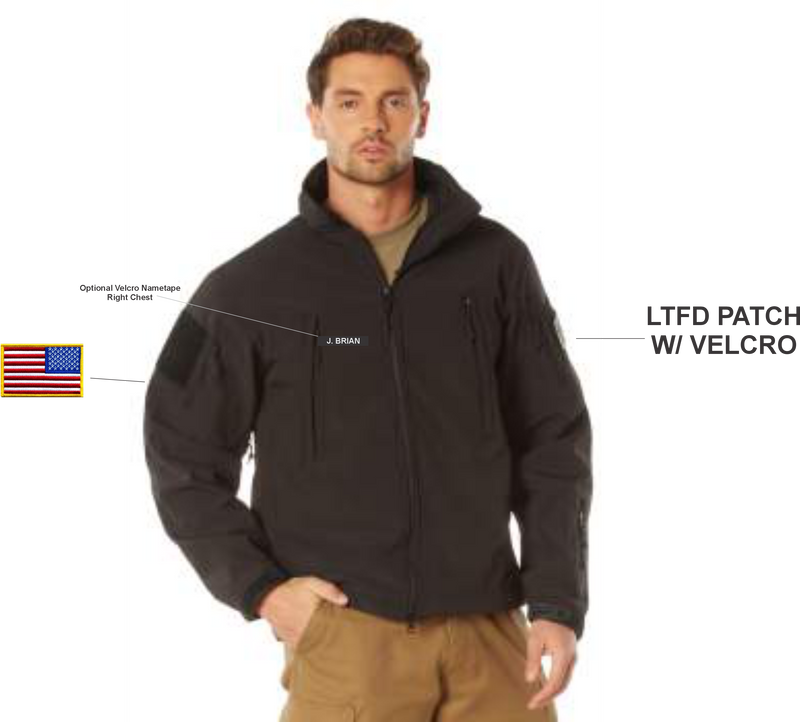 Load image into Gallery viewer, LTFD ROTHCO SPECIAL OPS SOFT SHELL JACKET
