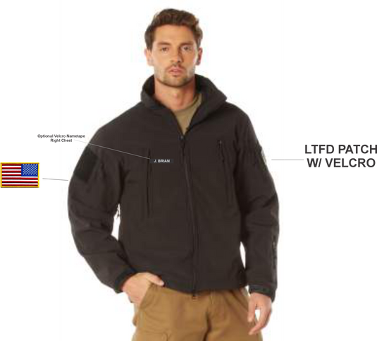 LTFD ROTHCO SPECIAL OPS SOFT SHELL JACKET