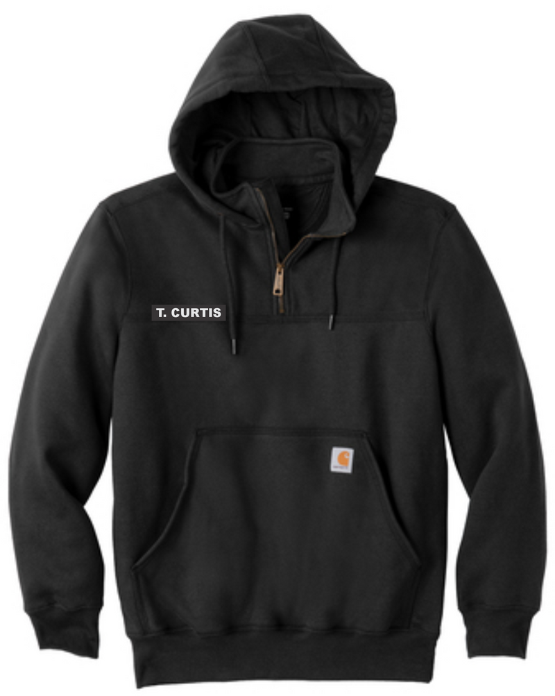 Load image into Gallery viewer, GSFR Carhartt ® Rain Defender ® Paxton Heavyweight Hooded Zip Mock Sweatshirt
