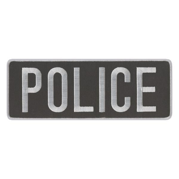 Load image into Gallery viewer, &#39;POLICE&#39; SEW ON EMBROIDERED BACK PANEL (PREMIER EMBLEM)
