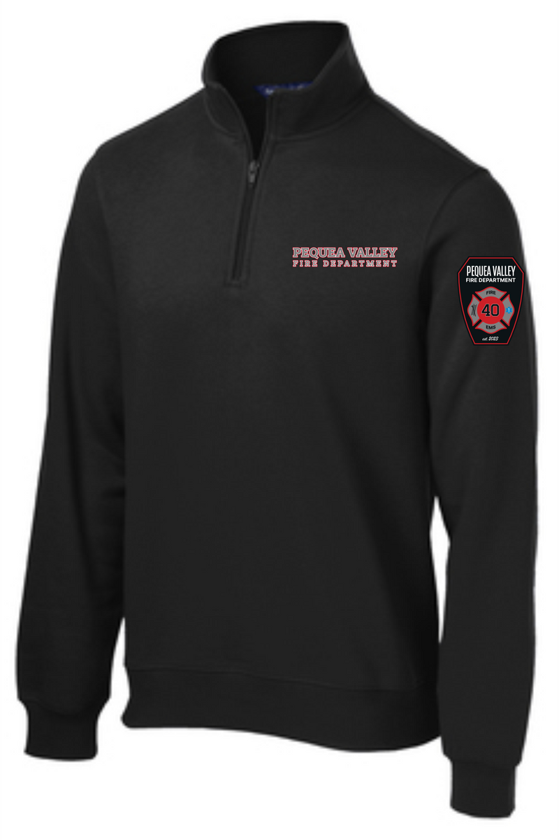 Load image into Gallery viewer, PVFD Sport-Tek® 1/4-Zip Sweatshirt
