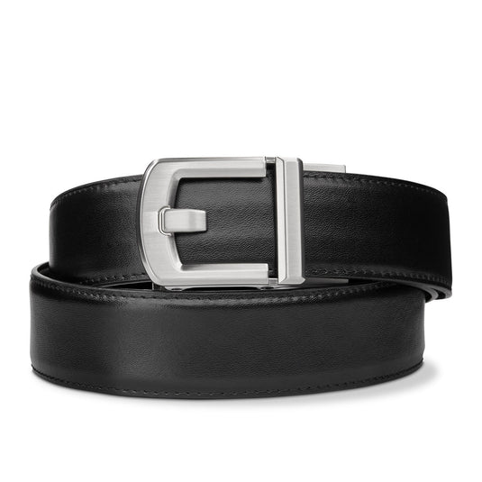 KORE X8 NICKEL BUCKLE LEATHER GUN BELT 1.5