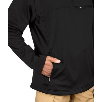 Load image into Gallery viewer, Propper Black Kinetic Quarter Zip Pullover
