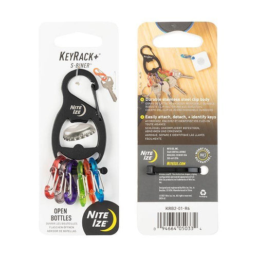 Nite-Ize KeyRack+ S-Biner - Black